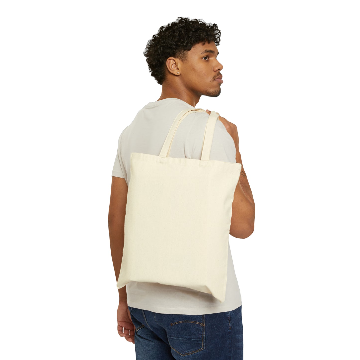 Plastic Plague Wilted Earth Cotton Canvas Tote Bag